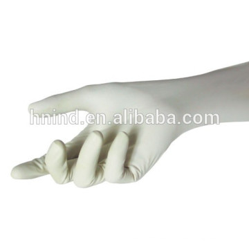 Dental / médico / quirúrgico pulverizado guantes profesionales de látex de examen